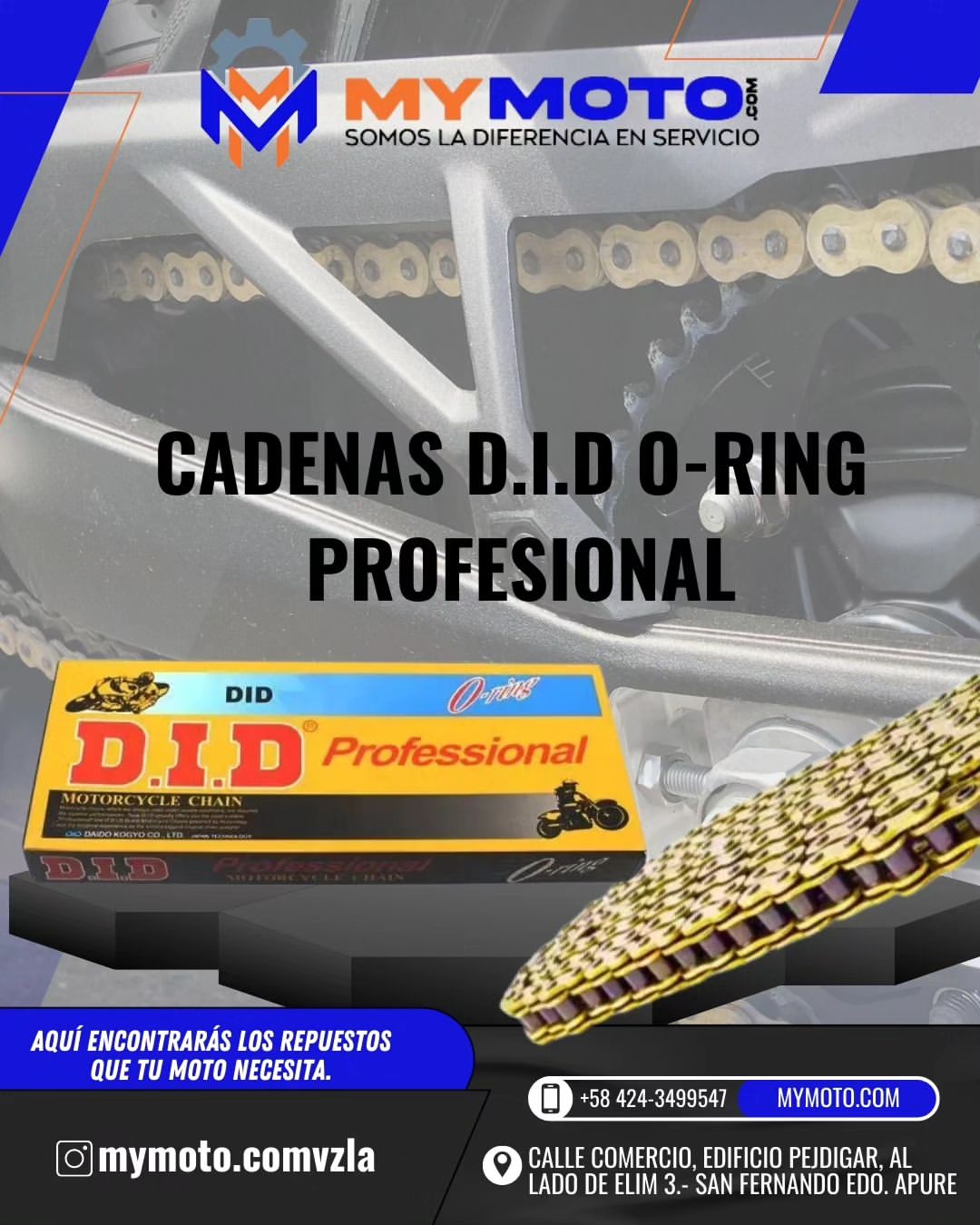 Cadenas D.I.D Profesional