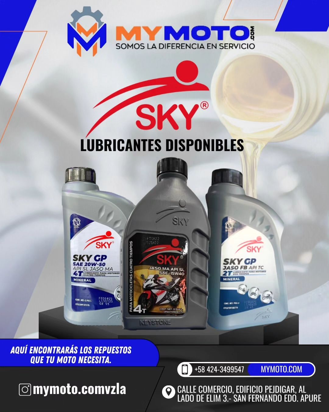 Lubricantes SKY