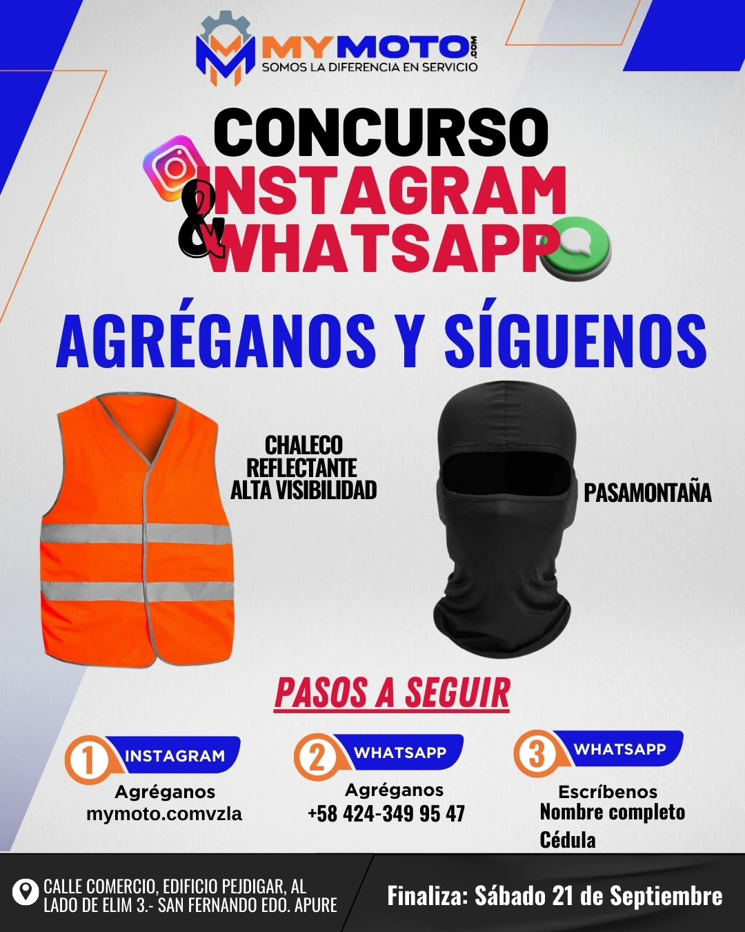 🏍️ ¡CONCURSO EXCLUSIVO PARA MOTORIZADOS! 🏍️🌟